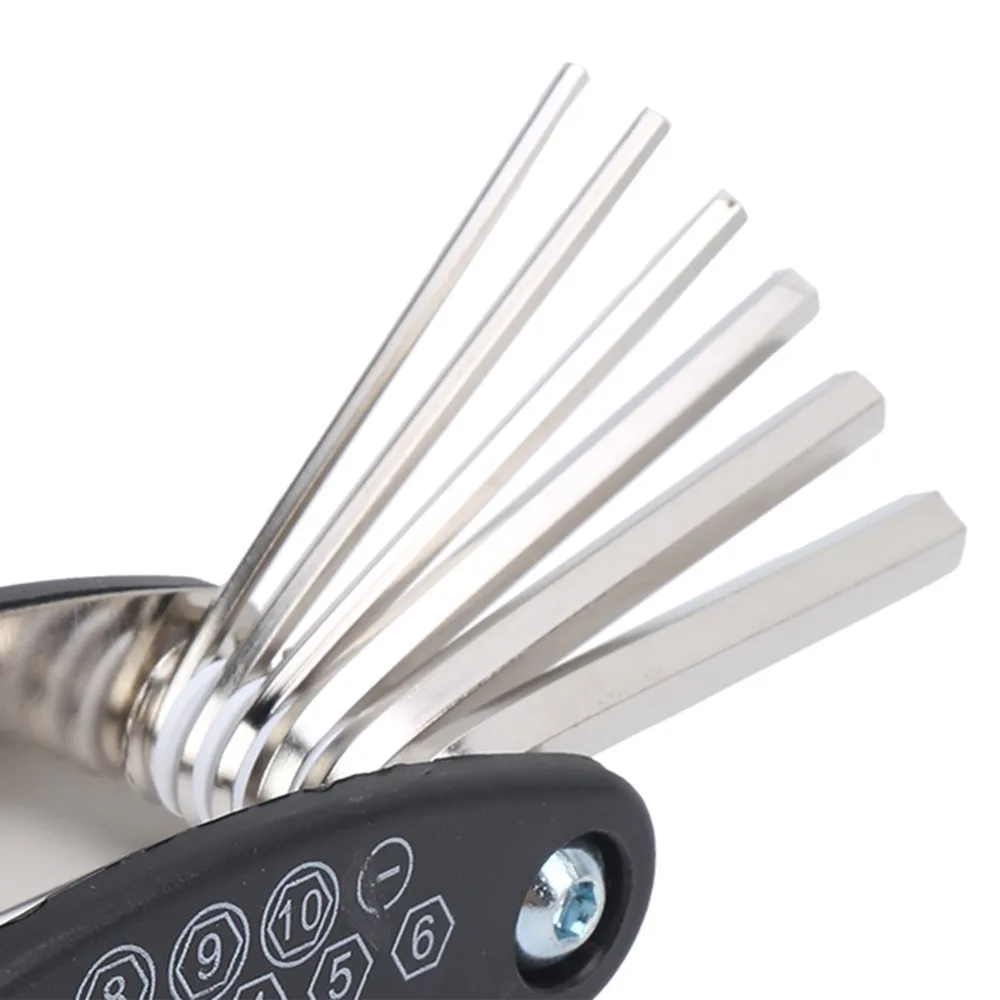 Llave multifunción plegable metálica para reparaciones y guitarras - imagen 2
