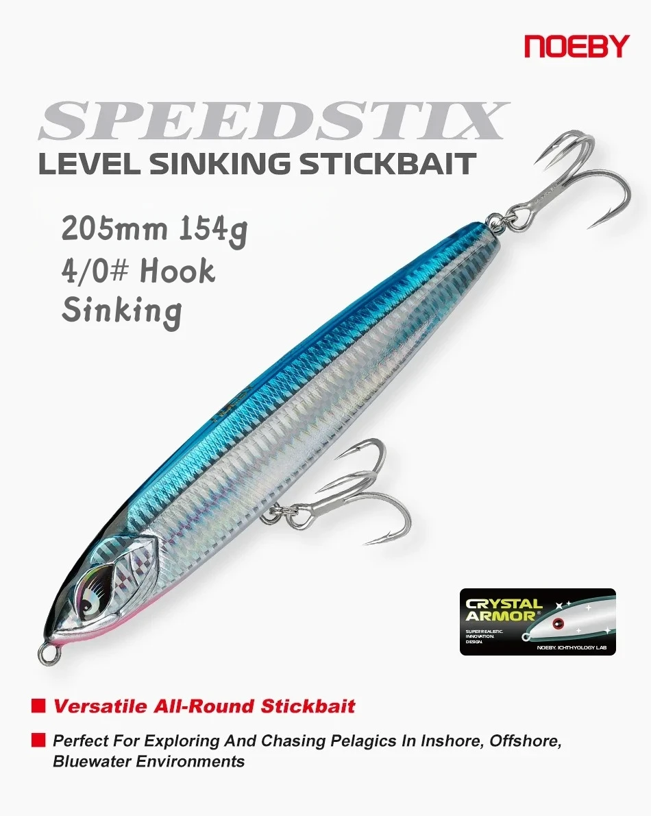 Señuelo Noeby stickbait 205mm