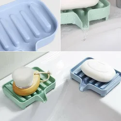 Jabonera de silicona autodrenante portátil con escurridor esponjas