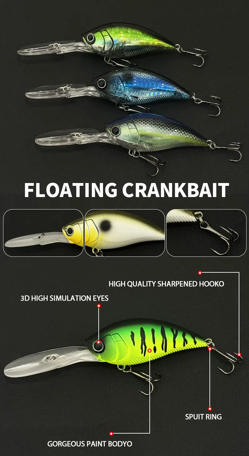 Señuelo artificial de pesca tipo minnow