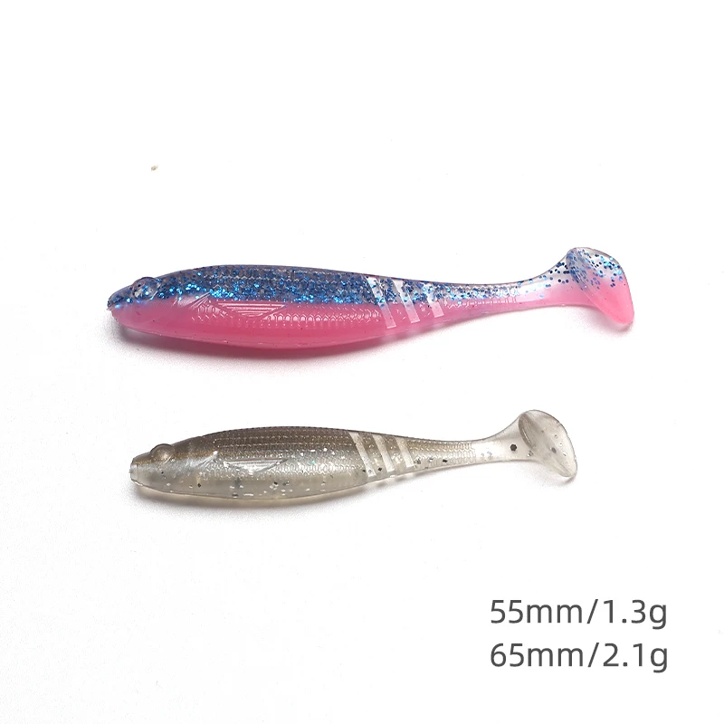 Haimaluo Easy Shiner Swimbait Señuelo blando de gusano con cola - imagen 4