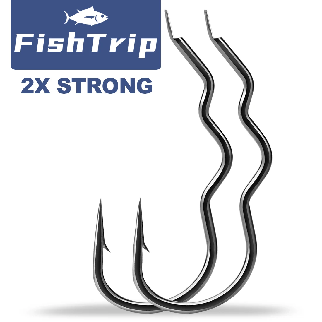 Anzuelos volteadores FishTrip Super Death Carpa - Lubina agua dulce - imagen 2