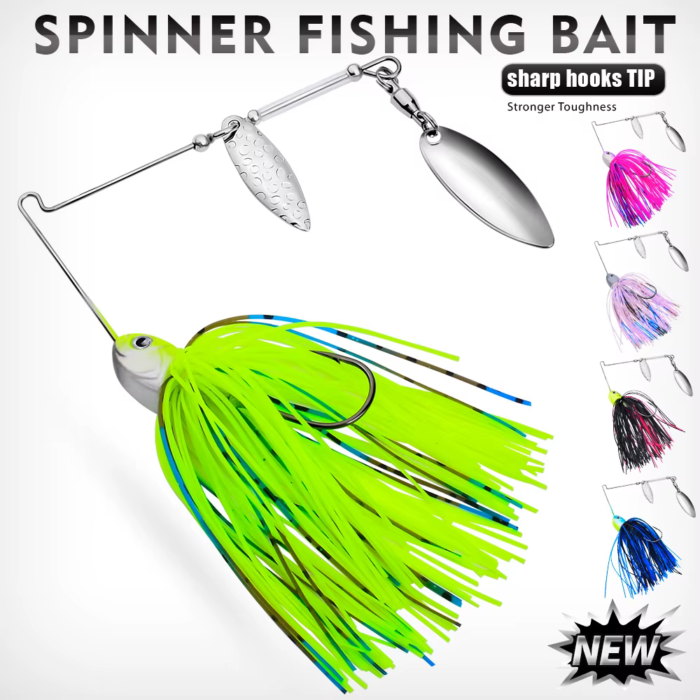 Pack de 5 señuelos buzzbait PROBEROS