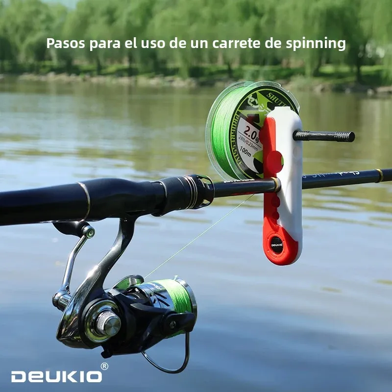 Enrollador de línea portátil ABS para pesca de carpa - imagen 2