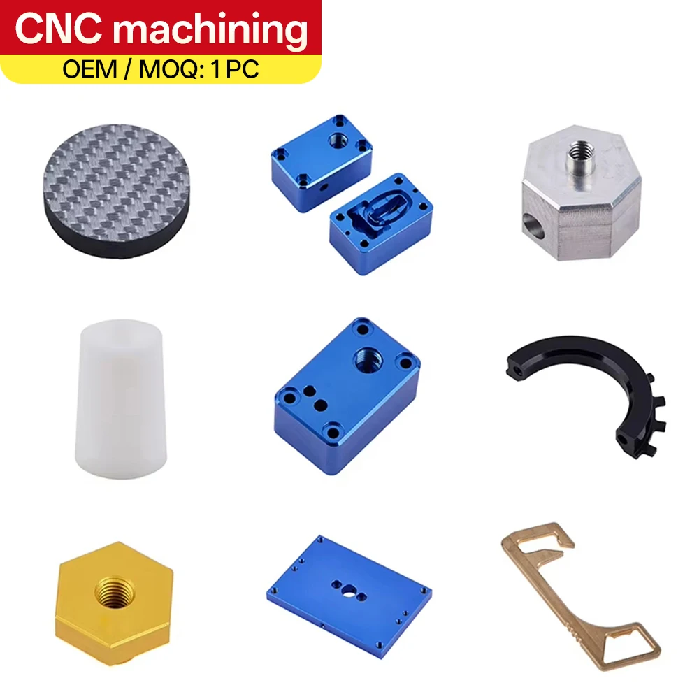 Mecanizado CNC de aluminio, bronce y latón con torneado y fresado