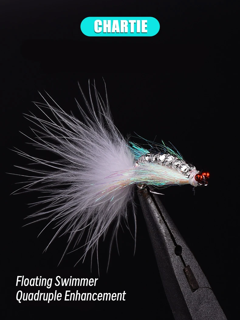 Señuelo artificial ZYZHE para pesca con mosca