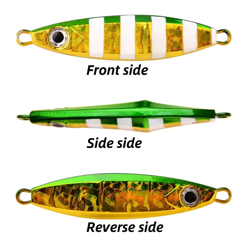 Señuelo cucharilla de metal para jigging y spinning - imagen 4