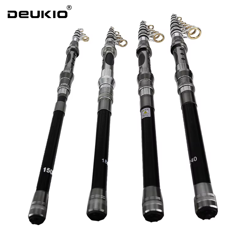 Caña Feeder Telescópica de Carbono DEUKIO para Carpa - imagen 2