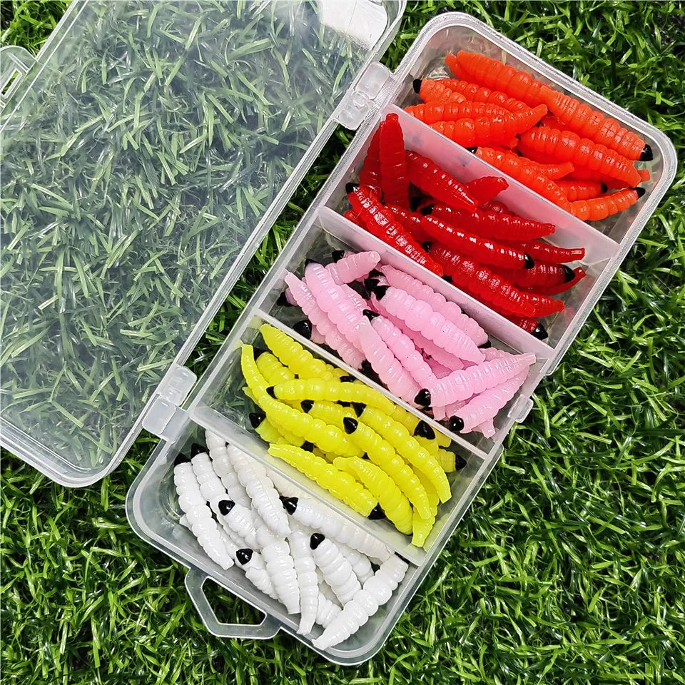MUKUN Mini Jerkbait de vinilo – Señuelo para Rockfish y AJING