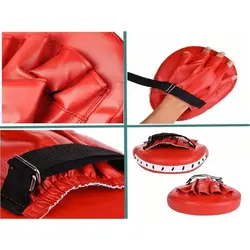 Almohadilla de boxeo de pared ajustable de cuero, sin taladro