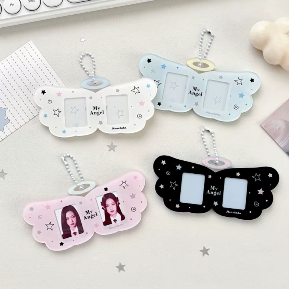 Porta Tarjetas Protector Alas de Ángel – Bolsa Transparente Personalizada - imagen 2