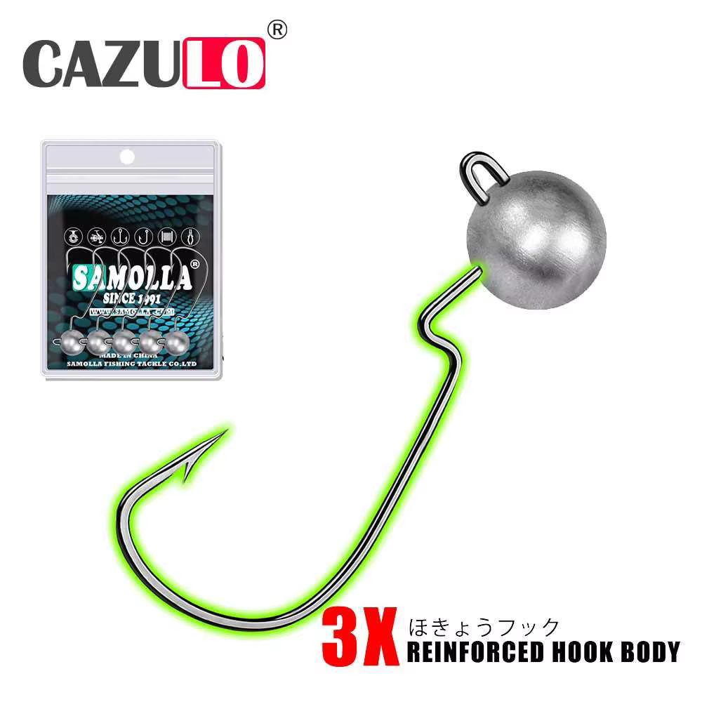 Anzuelo Jig Head Rockfish Ajing con Vinilo 3,5-10g - imagen 4