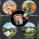 Taza de camping de acero inoxidable con asa plegable para exteriores - imagen 5