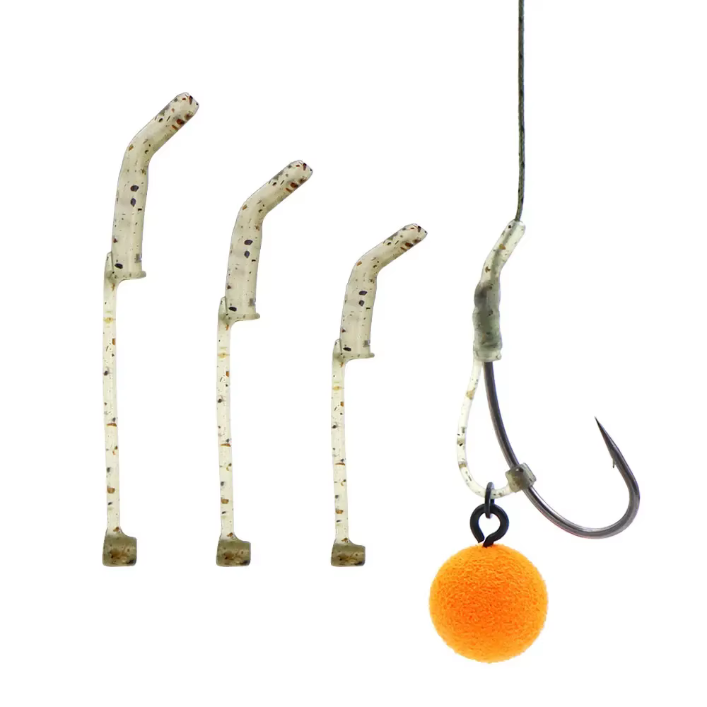 Set completo de 28 desviadores D-Rig Kicker para montaje de carpes