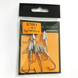 Anzuelos Jig Head ST001 con púas – Señuelos para vinilo
