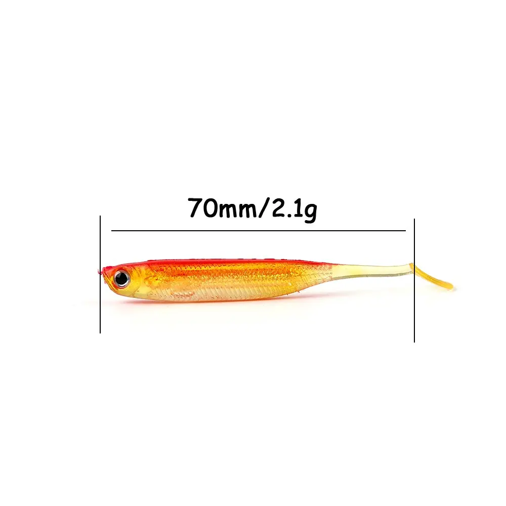 Softbait Rainbow con lámina interior y cebo atractor para pececillo - imagen 2