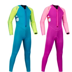 Traje de Buceo de Medusa infantil manga larga de una pieza neopreno