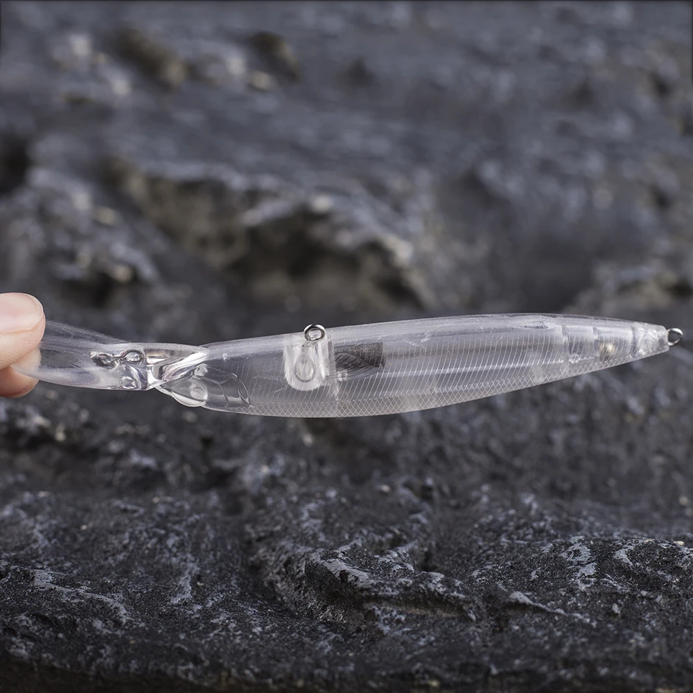 Dr.Holife señuelo flotante de cebo duro sin pintar para DIY