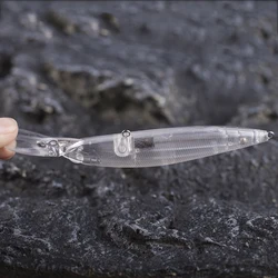 Dr.Holife señuelo flotante de cebo duro sin pintar para DIY