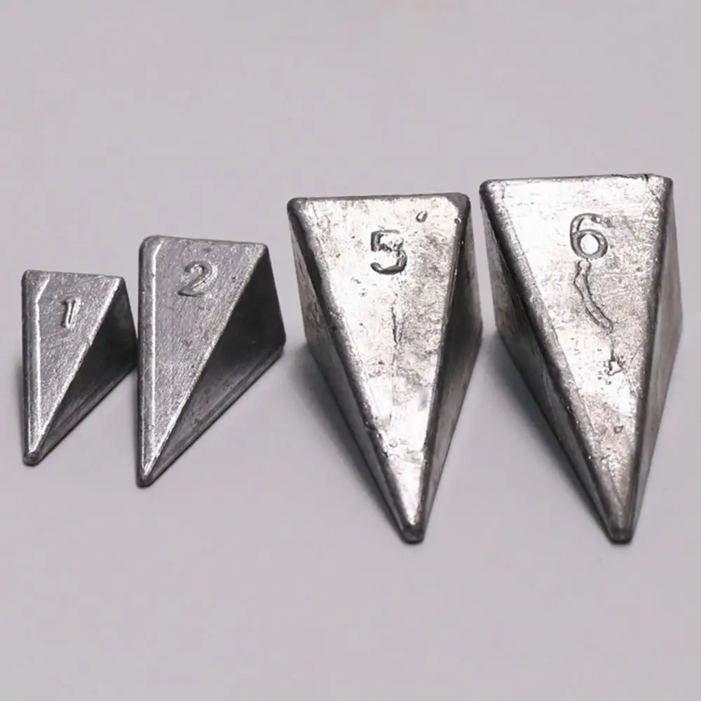 Plomos cónicos de plomo triangulares para pesca de carpa - imagen 2
