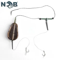 NGB 60-100g Aparejo Carpfishing con Jaula y Líder Central