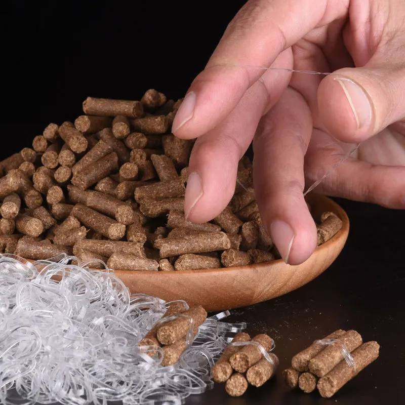 Bandas de goma carpa para pellets atadas a mano - imagen 4