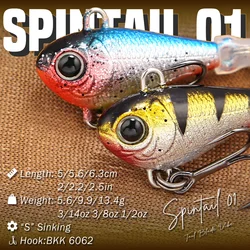Señuelo giratorio B&U cuchilla y cola giratoria para lubina y