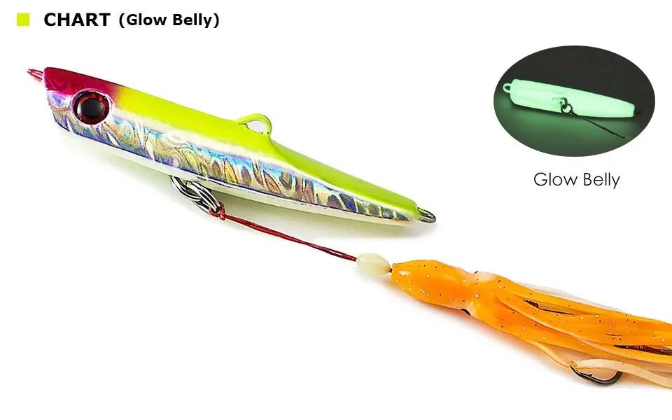 Countbass Inchiku Jigs con anzuelo de asistencia pulpo – Pesca barco - imagen 5