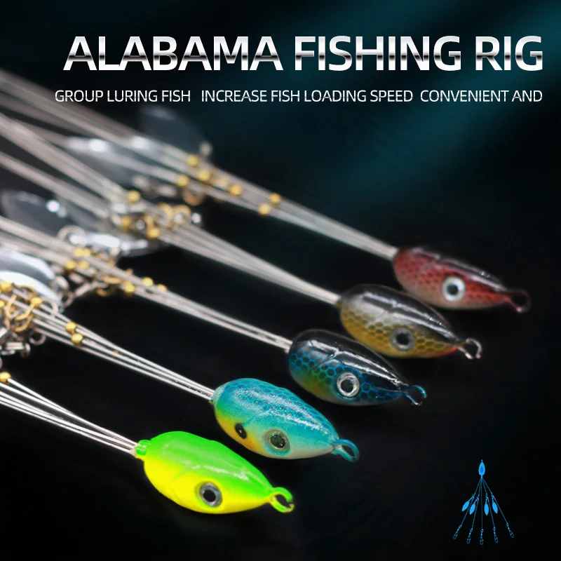Alabama Rig ShareShark con brazos giratorios de acero inoxidable - imagen 5