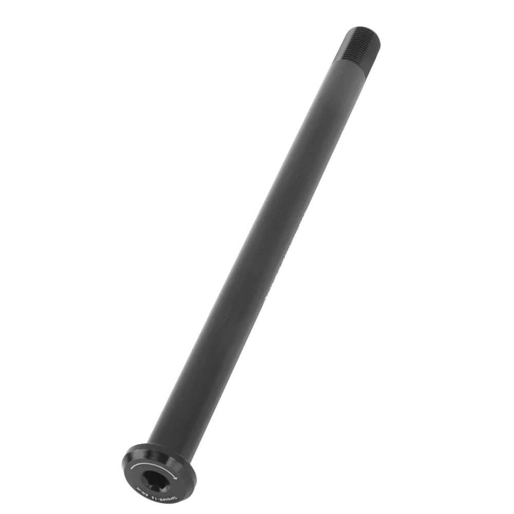 Eje pasante rosca fina para bicicleta de aleación de aluminio ligera
