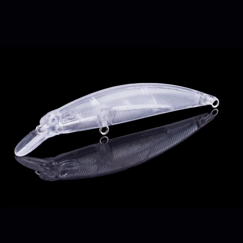 Jerkbait flotante transparente 9 cm 12 g para agua salada