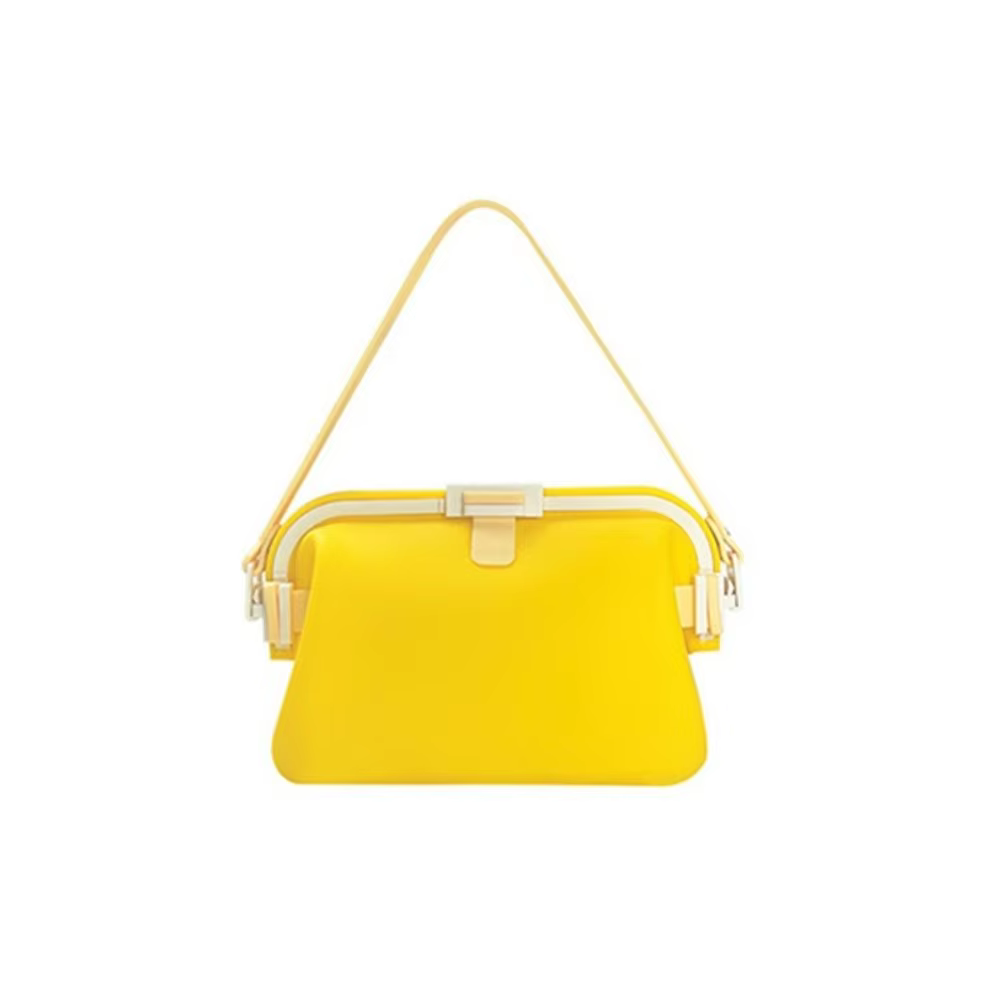 Bolso de Hombro Impermeable de Silicona Translúcida Plegable para Natación - imagen 5