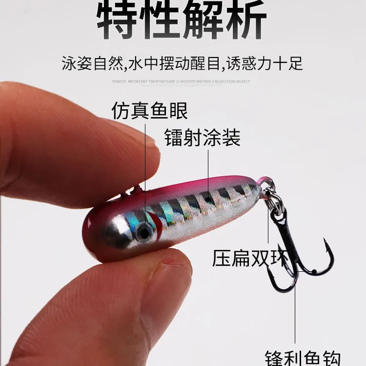 Mini Crankbait Minnow hundido para lubina y lucio – Pencil bait - imagen 3