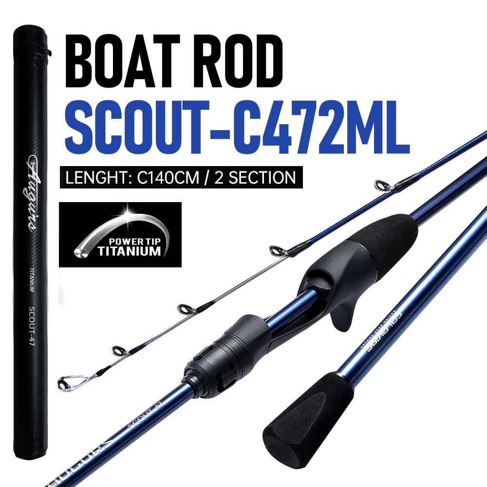 Caña Soloking Scout47 Ultraligera para Pesca de Calamar y Sepia