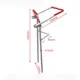 Soporte ajustable para cañas de pescar, estante de almacenamiento - imagen 5