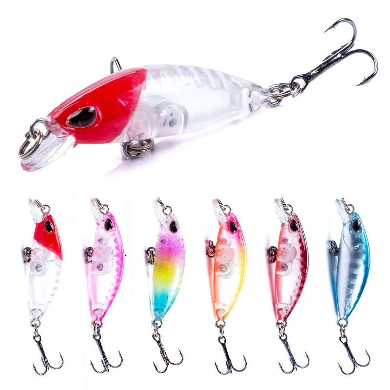 Mini minnow 4 cm y 2 g en distintos acabados