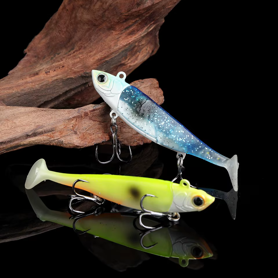 WALK FISH Cabeza de Plantilla Cola en T – Para Lubina y Sábalo - imagen 2