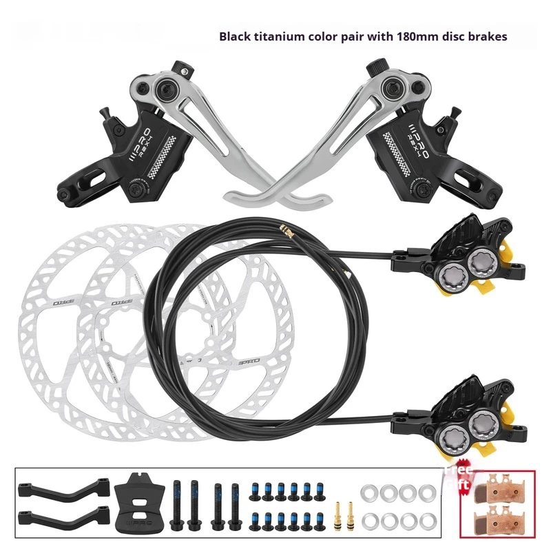 Freno hidráulico ultraligero MTB multipistón