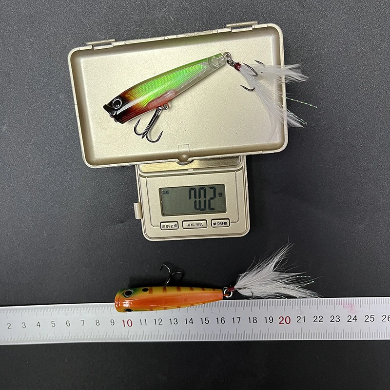 Señuelos de superficie tipo popper para lucio y perca - imagen 5