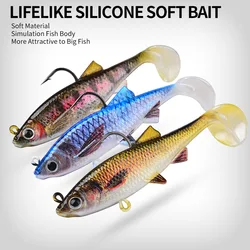 Vinilo cola en T – Señuelo blando para lubina y pez negro