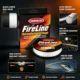 Línea trenzada microfusible termofusible para pesca en hielo suave - imagen 3