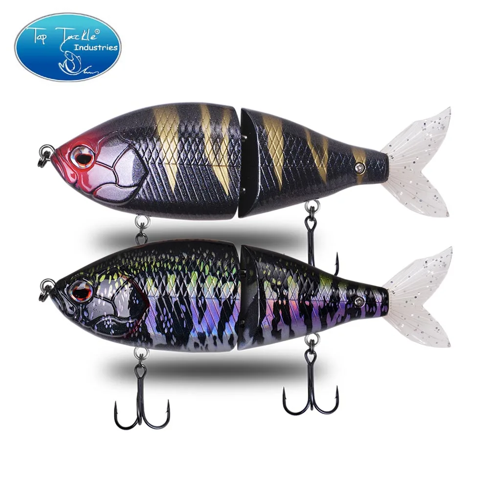 Swimbait jerk articulado de plástico con cola suave para pesca - imagen 5