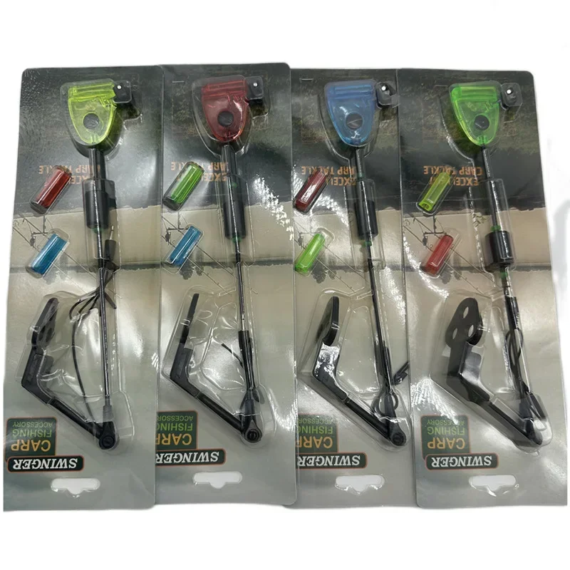 Boquilla clip plano con alarma pesca acero inoxidable carpa europea - imagen 5