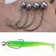 MrLurion Jig Head para vinilo con anzuelo expuesto, lubina - imagen 5