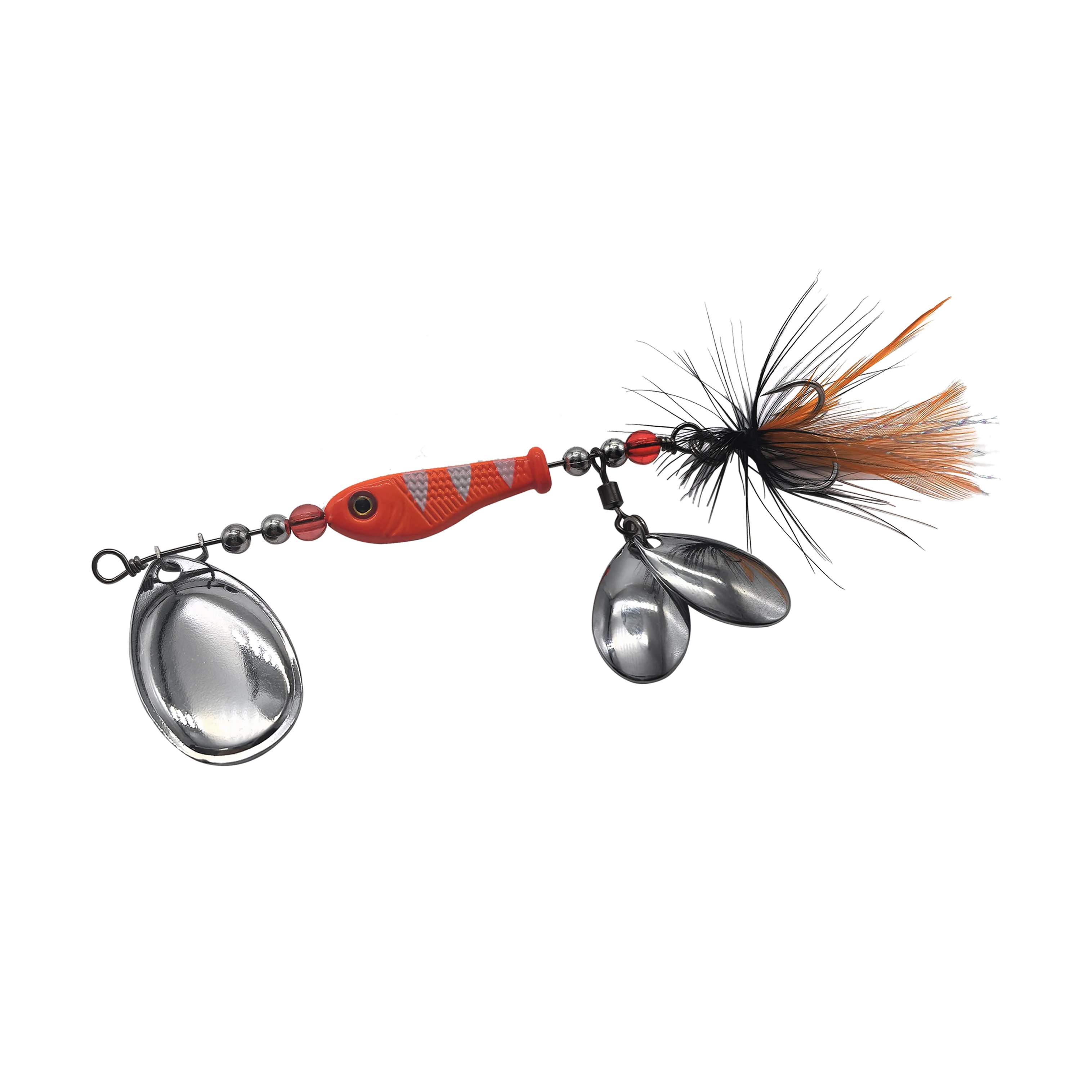 Mycena Buzzbait hoja múltiple Jig bailarina para lubina - imagen 4