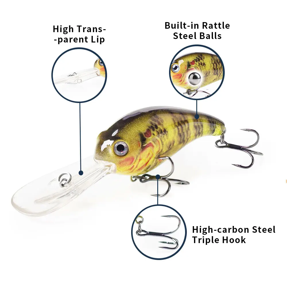 Wobbler Hanlin de Superficie – Señuelo Deportivo para Lubina - imagen 3