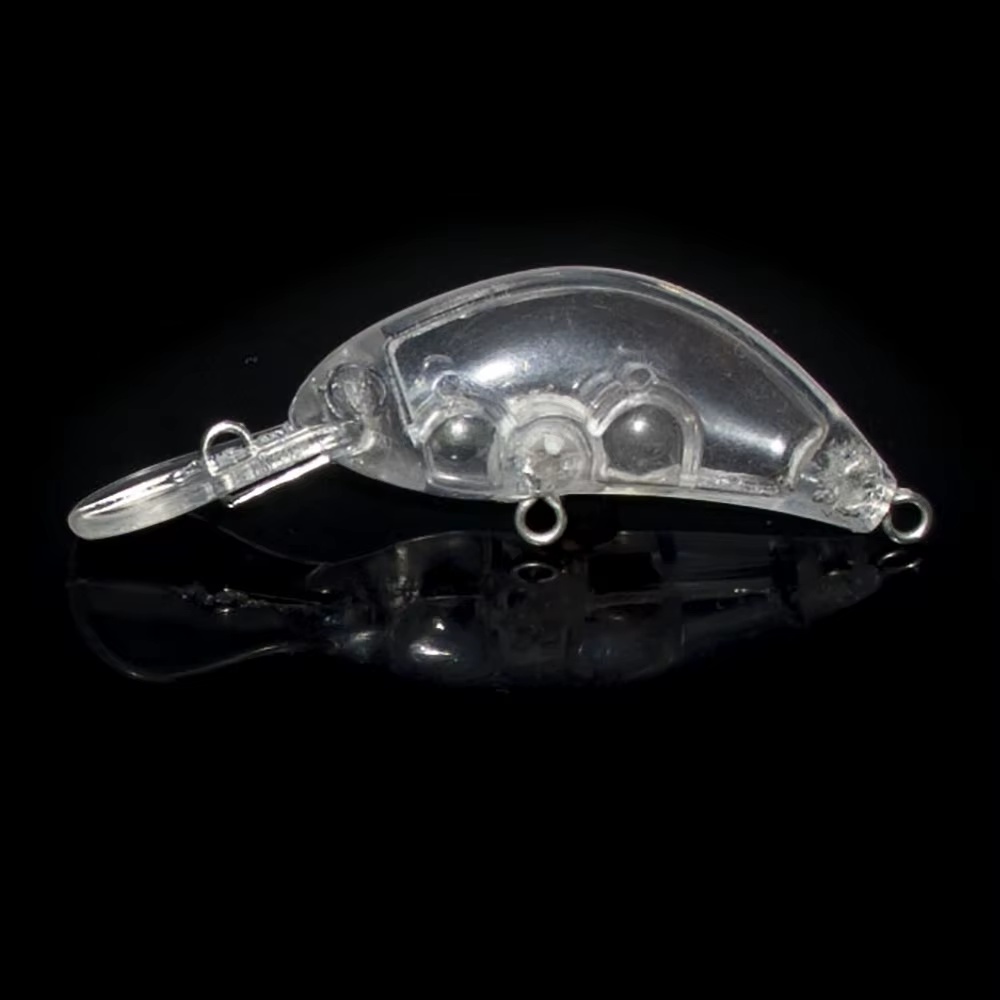 Countbass Crankbait Blanco Hundido – Señuelo Wobbler Sin Pintar