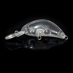 Countbass Crankbait Blanco Hundido – Señuelo Wobbler Sin Pintar
