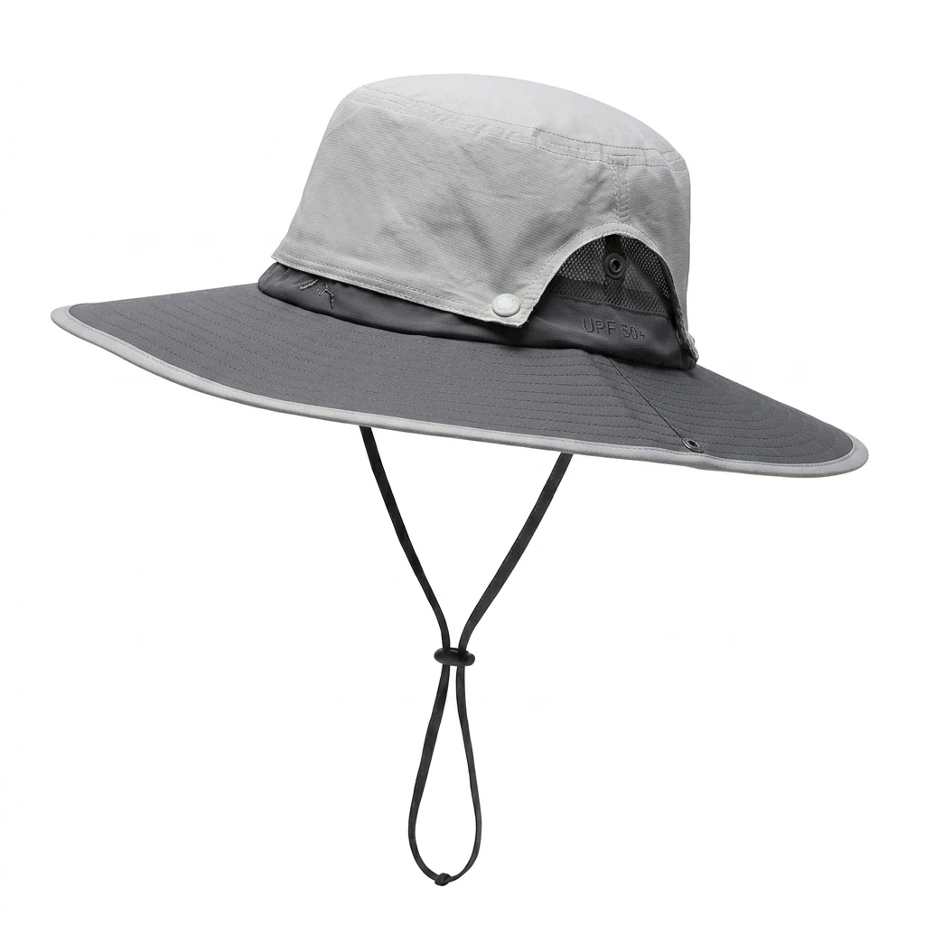 Sombrero de ala ancha transpirable para verano