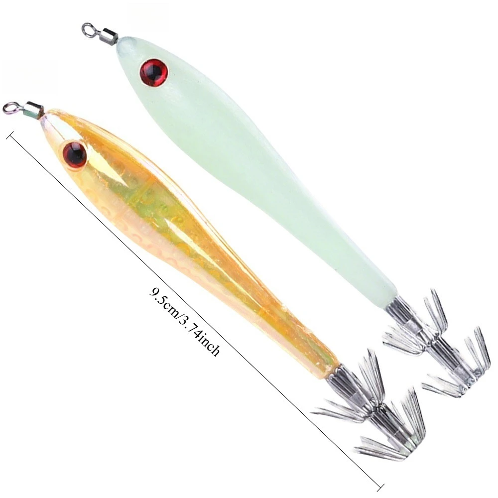 Señuelos Ackibbik tipo Gamba de plástico para pesca en agua salada